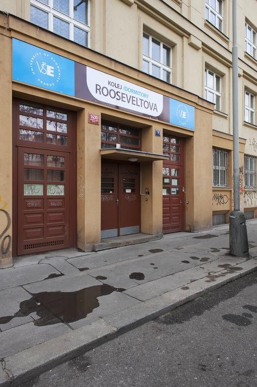 Roosevelt Hostel Prag Dış mekan fotoğraf