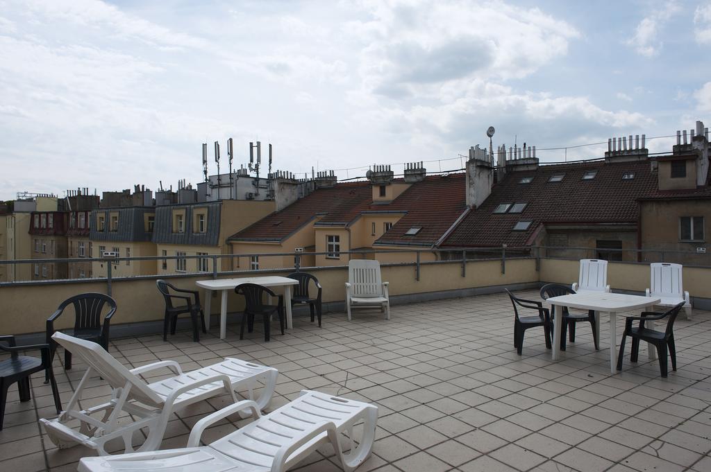 Roosevelt Hostel Prag Dış mekan fotoğraf